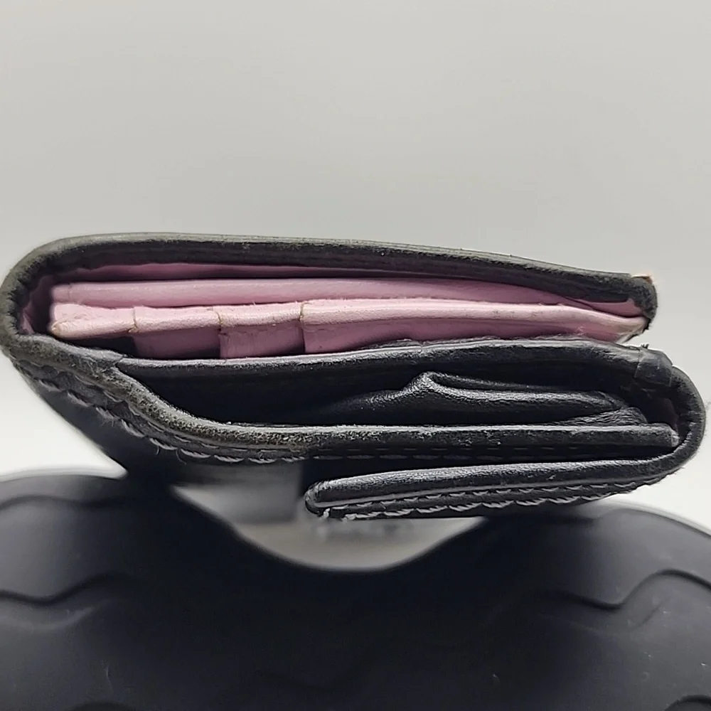 Elegant Coach Black/lavender Leather‎ Women's Bag
